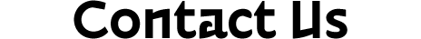 Contact Us