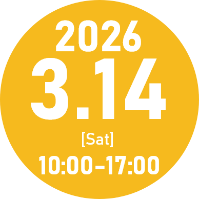 2026年3月14日(SAT)